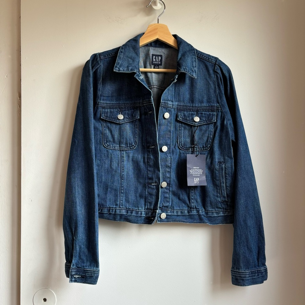 Gap indigo denim jacket
